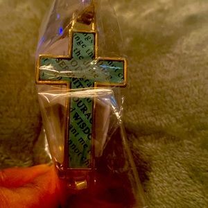 Cross serenity prayer bracelet!